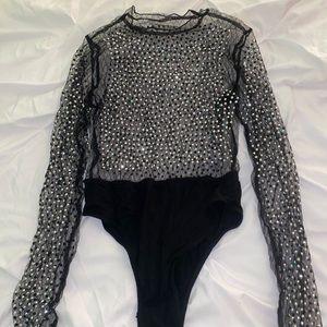 See thru diamond top